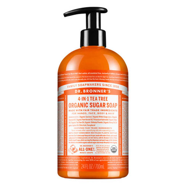 Dr Bronner's Organic Pump Soap - Tea Tree - L'Organic
