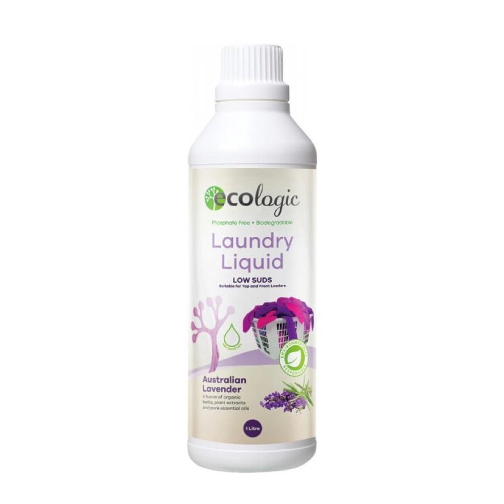ECOLOGIC Laundry Liquid Australian Lavender - 1L - L'Organic