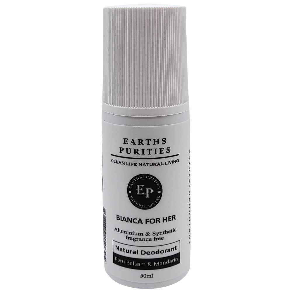 Earths Purities Bianca For Her Liquid Roll On Deodorant - 50ml - L'Organic