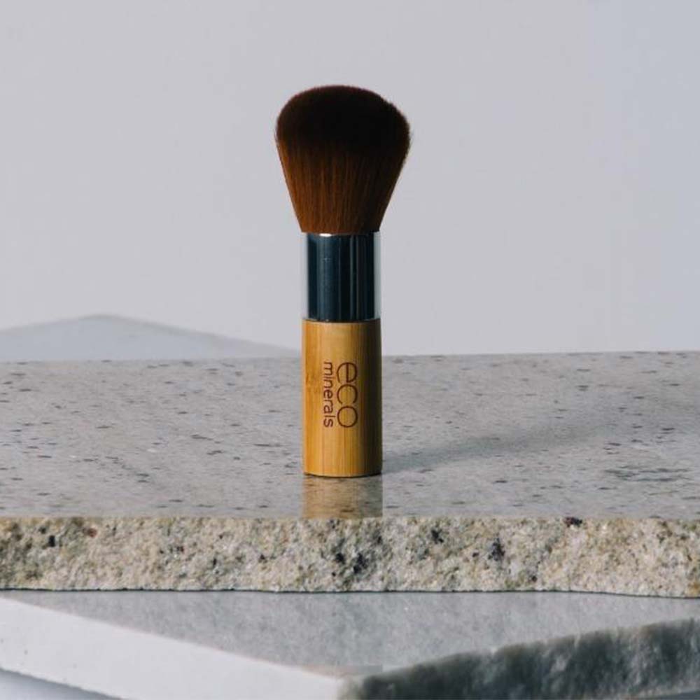 Eco Minerals Supersoft Vegan Kabuki Brush - L'Organic