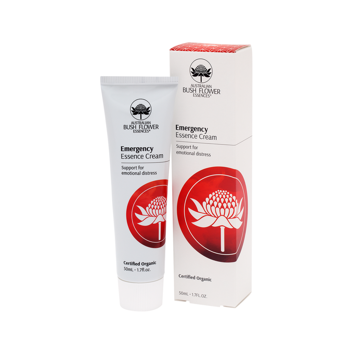 Australian Bush Flower Essences Organic Essence Cream - Emergency - 50ml