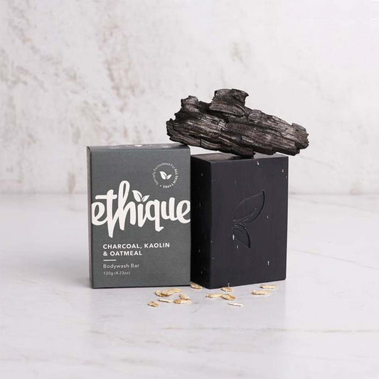 Ethique Bodywash Bar - Charcoal, Kaolin & Oatmeal - 120g - L'Organic