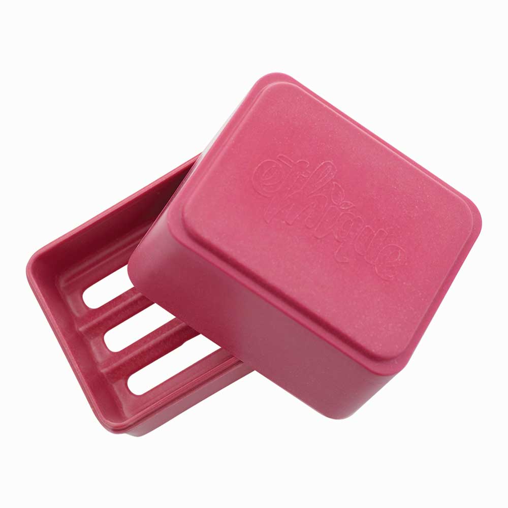 Ethique In Shower Shampoo Bar Container - Pink - L'Organic