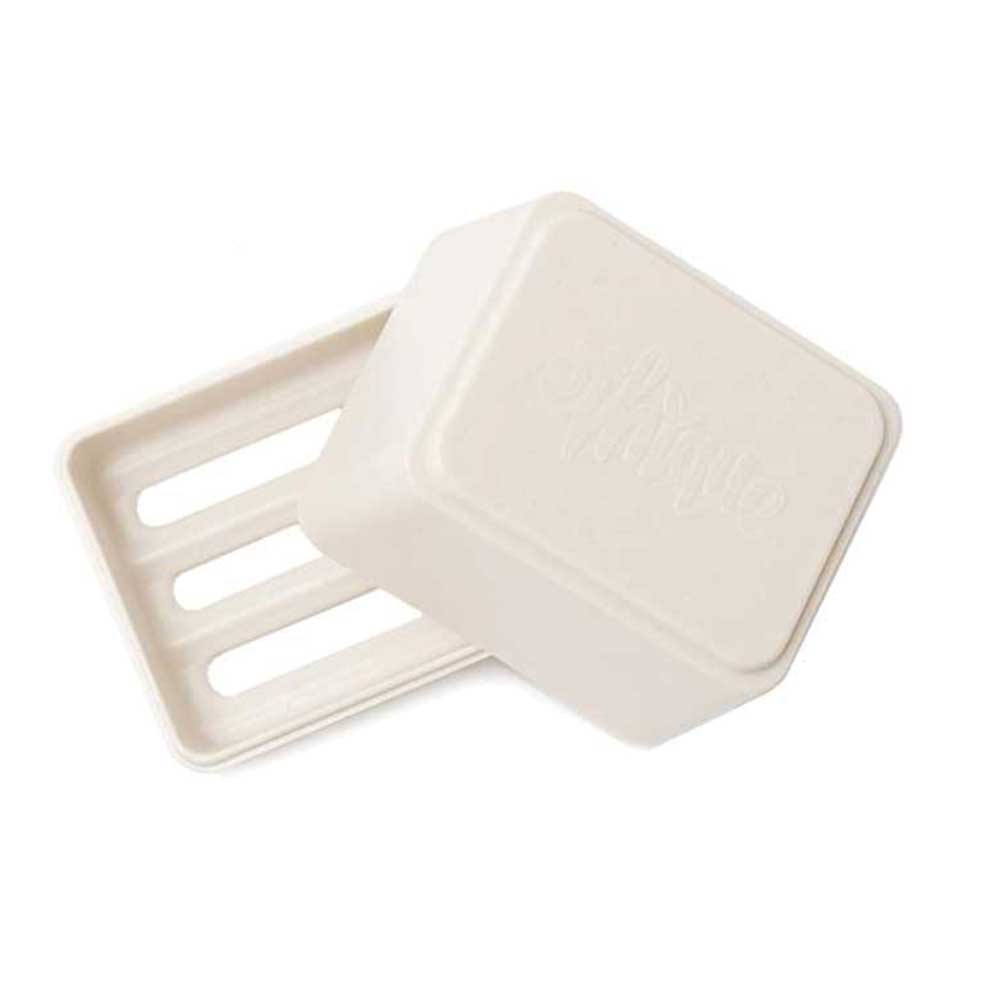 Ethique In Shower Shampoo Bar Container - White - L'Organic