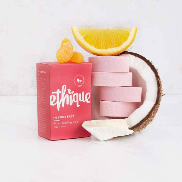 Ethique In your Face Facial Cleanser - Normal to Oily Skin - 120g - L'Organic