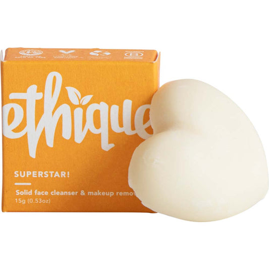 Ethique Mini Superstar Face Cleanser and Makeup Remover - 15g - L'Organic