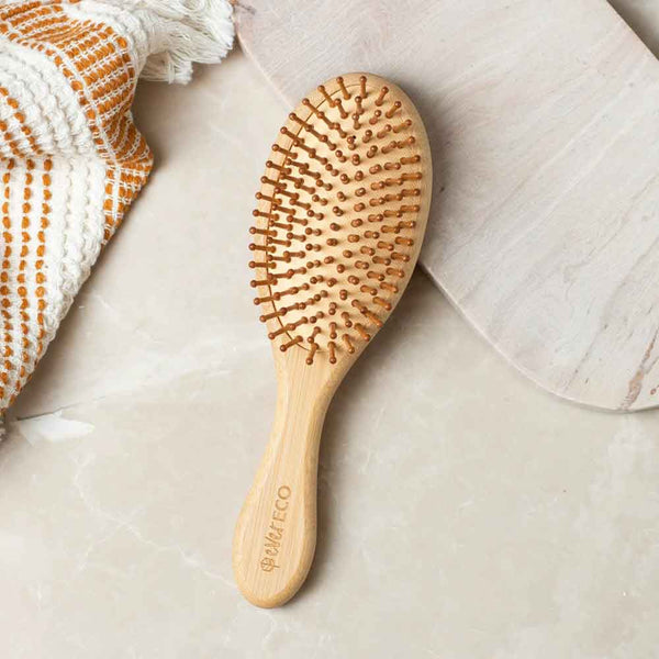 Ever Eco Bamboo Hair Brush Medium Oval - 1 Pack - L'Organic