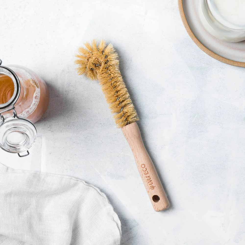 Ever Eco Bottle Brush - Beech Wood Handle & Sisal Bristles - L'Organic