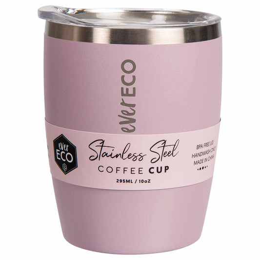 Ever Eco Insulated Coffee Cup - Byron Bay - Lilac - 295ml - L'Organic
