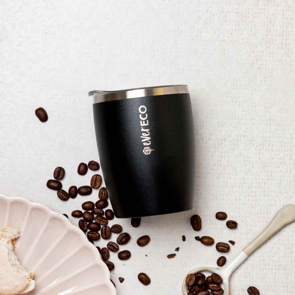 Ever Eco Insulated Coffee Cup - Onyx - 295ml - L'Organic