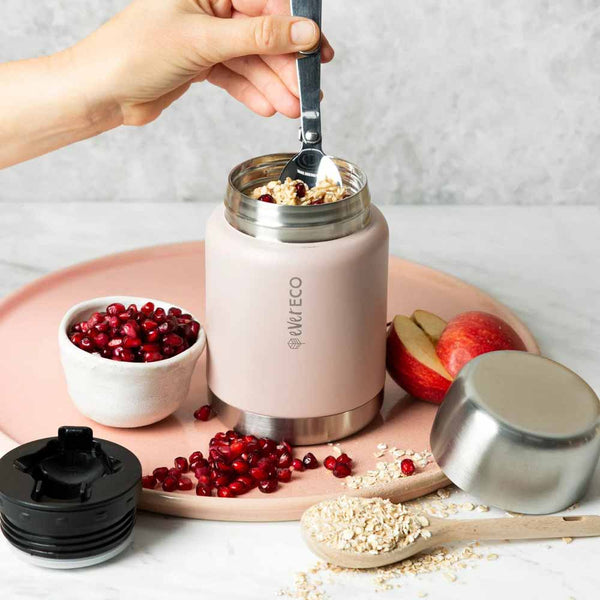 Ever Eco Insulated Stainless Steel Food Jar Rose - 500ml - L'Organic
