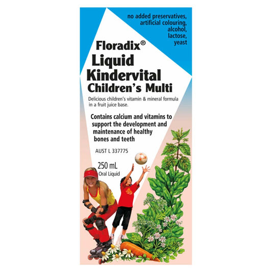 Floradix Kindervital Multivitamin and Mineral Formula For Children - 250ml - L'Organic