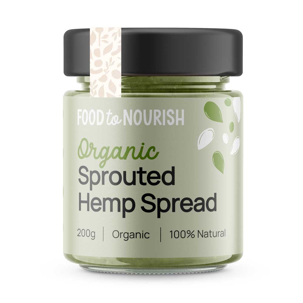 Food to Nourish Hemp Seed Spread - 200g - L'Organic