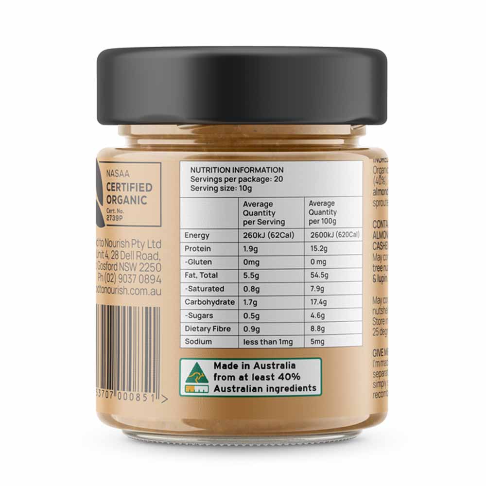 Food to Nourish Sprouted ABC Spread - 325g - L'Organic