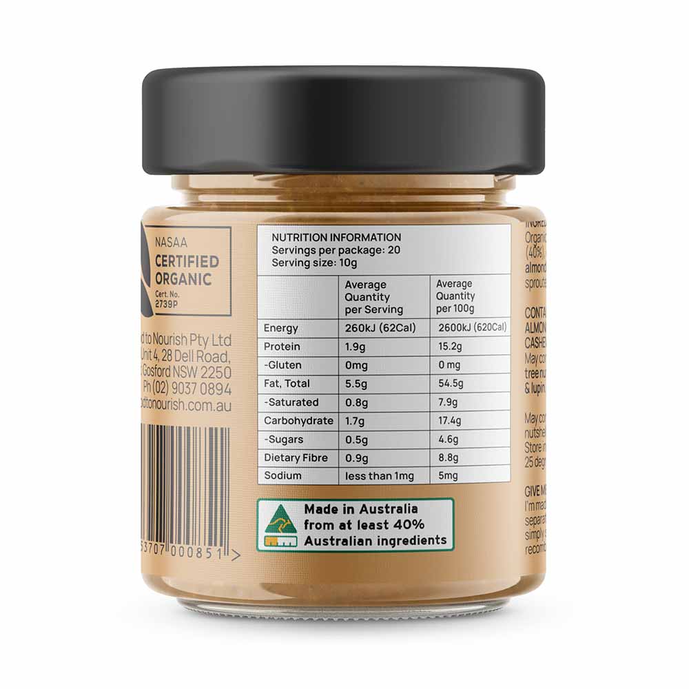 Food to Nourish Sprouted ABC Spread - 200g - L'Organic