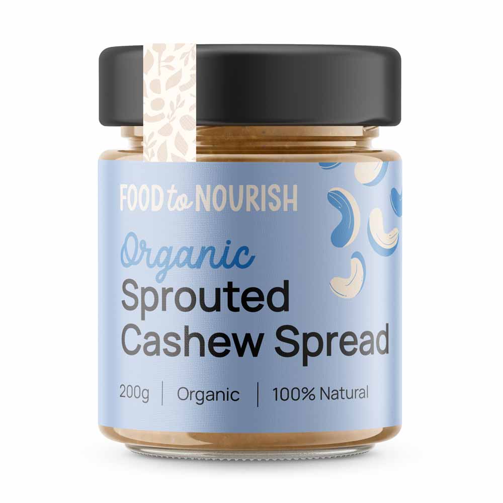 Food to Nourish Sprouted Cashew Spread - 200g - L'Organic