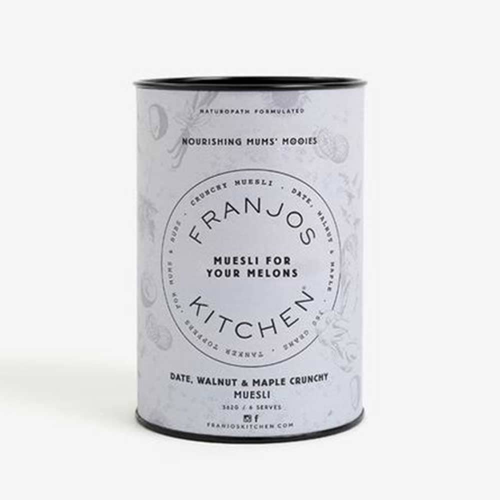 Franjo's Kitchen Lactation Muesli - Date, Walnut & Maple - 360g - L'Organic