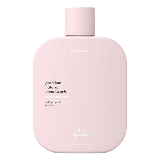 Gem Premium Natural Mouthwash Coconut Mint with Propolis & Neem - 500ml - L'Organic