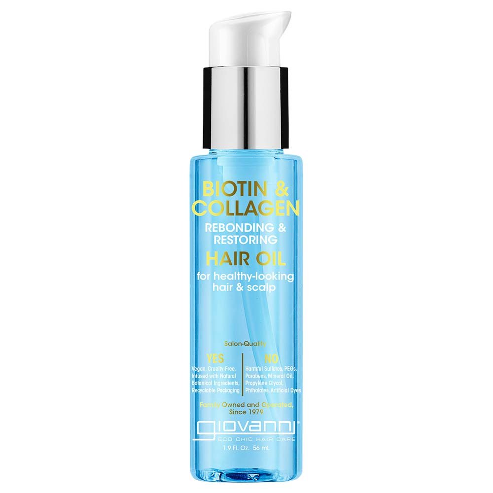 Giovanni Biotin & Collagen Rebond & Restore Hair Oil - 56ml - L'Organic