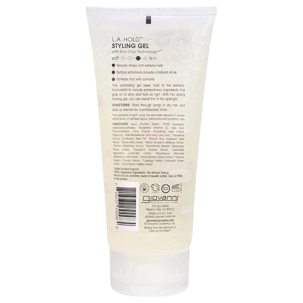 Giovanni Hair Styling Gel L.A. Hold - 200ml - L'Organic