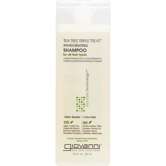 Giovanni Tea Tree Triple Treat Shampoo - 250ml - L'Organic
