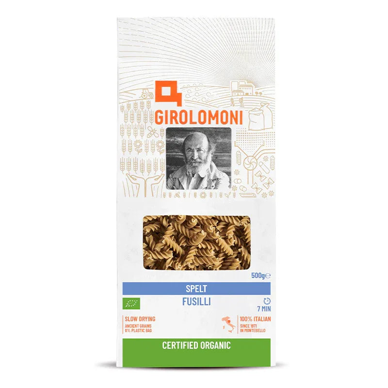 Girolomoni Organic Spelt Flour Fusilli - 500g - L'Organic
