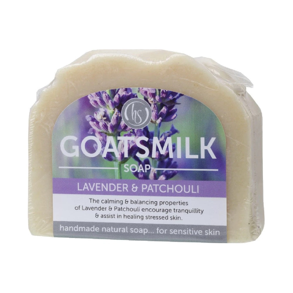 HARMONY SOAPWORKS Organic Goat's Milk Soap Lavender & Patchouli - 140g