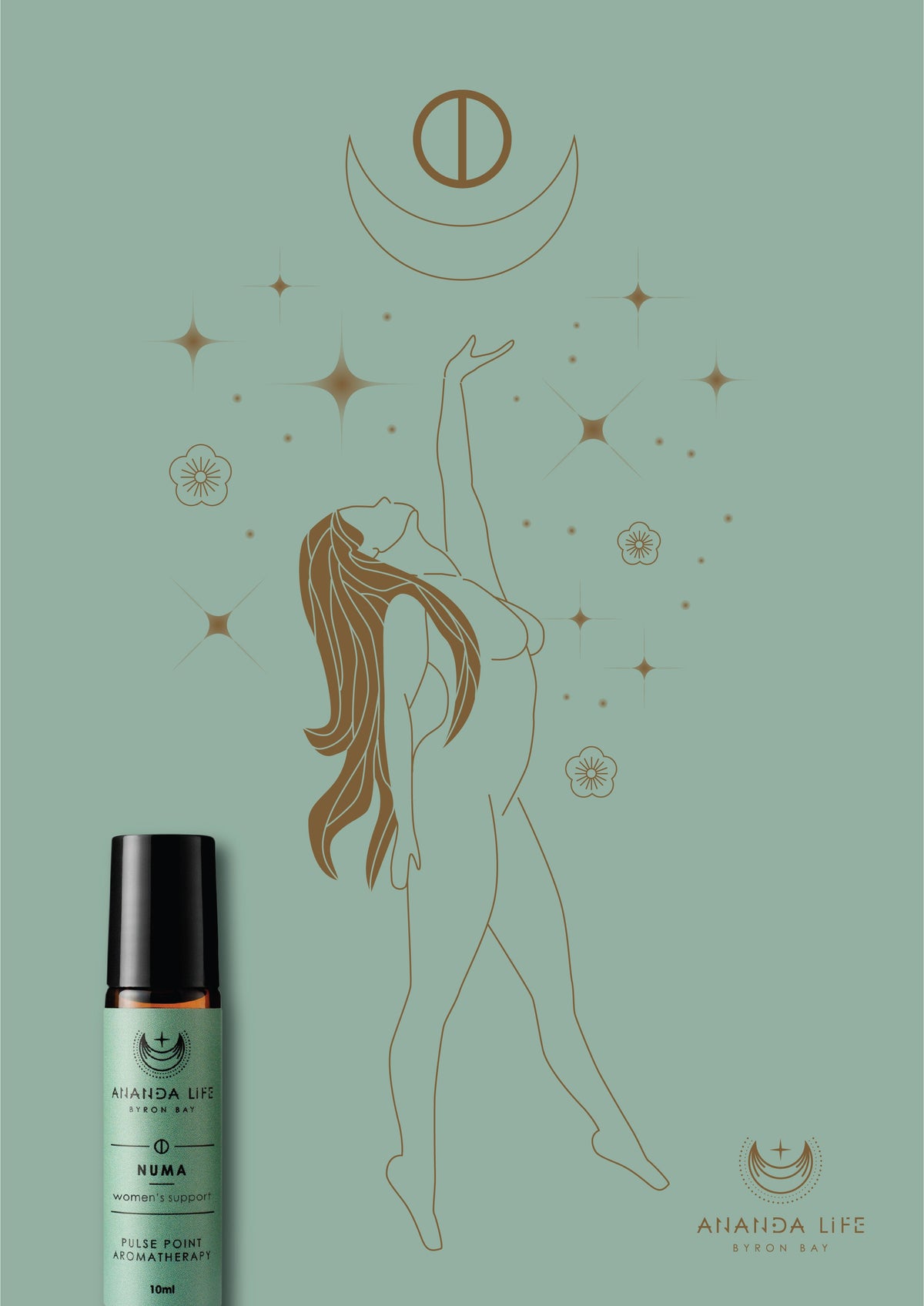 Ananda Life Aromatherapy NUMA- Women's support essential oil roller