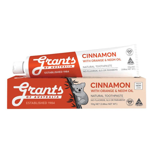 Grants Orange Cinnamon with Neem Oil Toothpaste - 110g - L'Organic