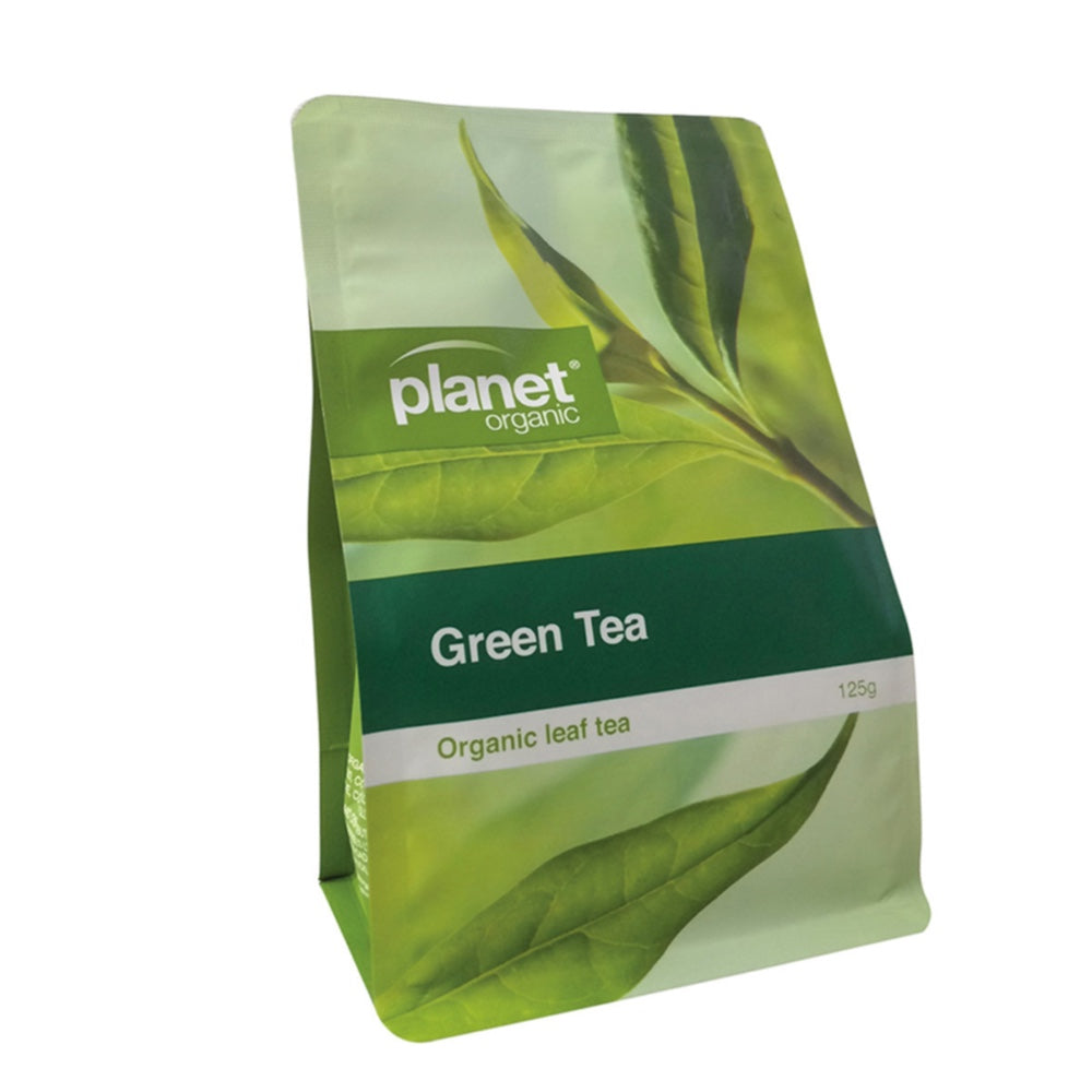 PLANET ORGANIC Green Tea Herbal Loose Leaf Tea (Refill) 125g