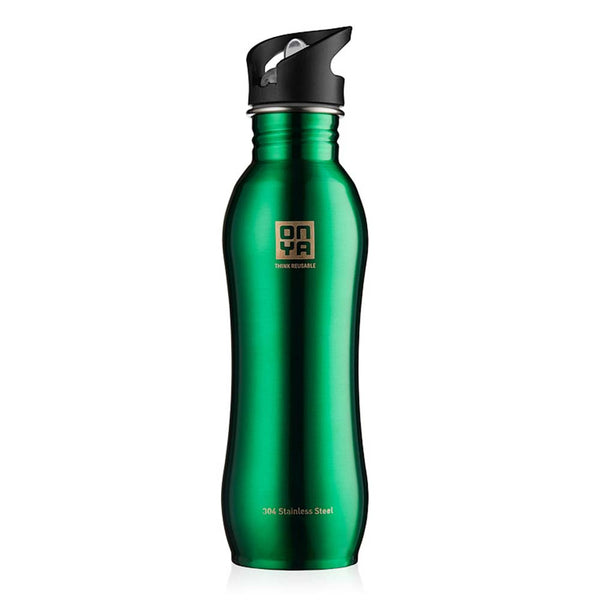H2Onya Stainless Steel Bottle - Green - 750ml - L'Organic