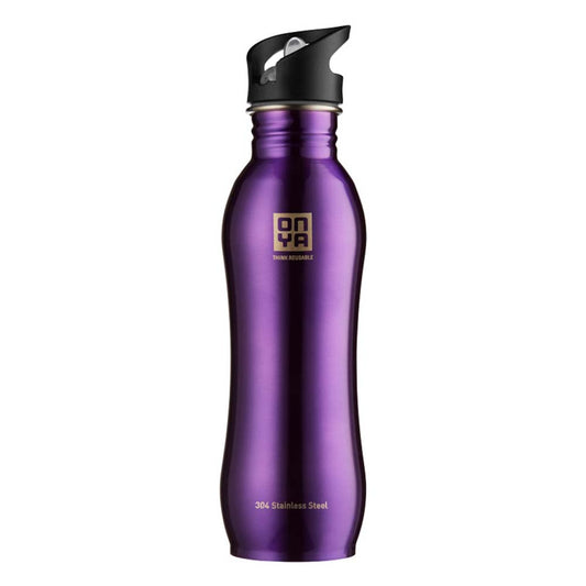 H2Onya Stainless Steel Bottle - Purple - 750ml - L'Organic