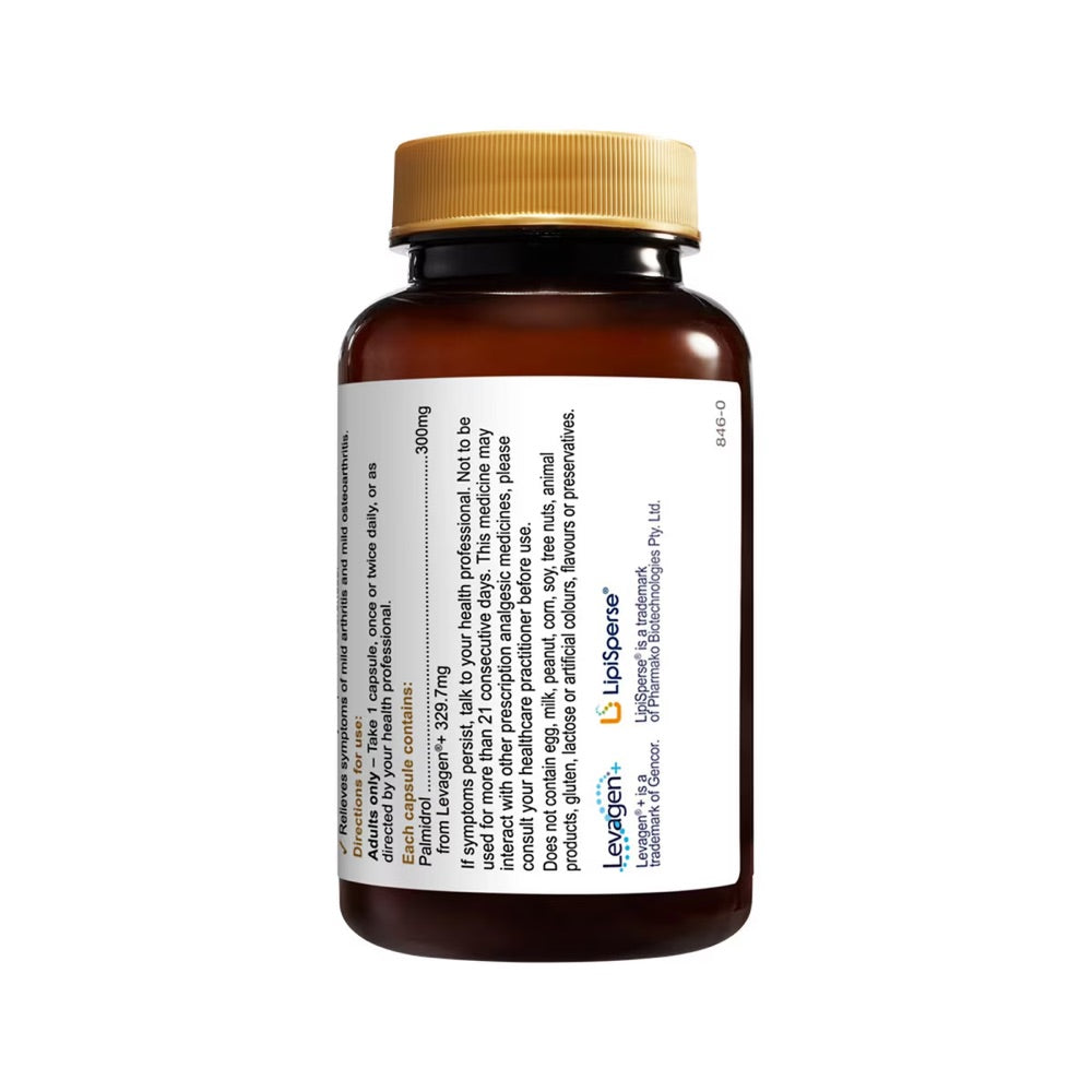 Herbs of Gold Pain Relief PEA Forte - 42 Capsules - L'Organic