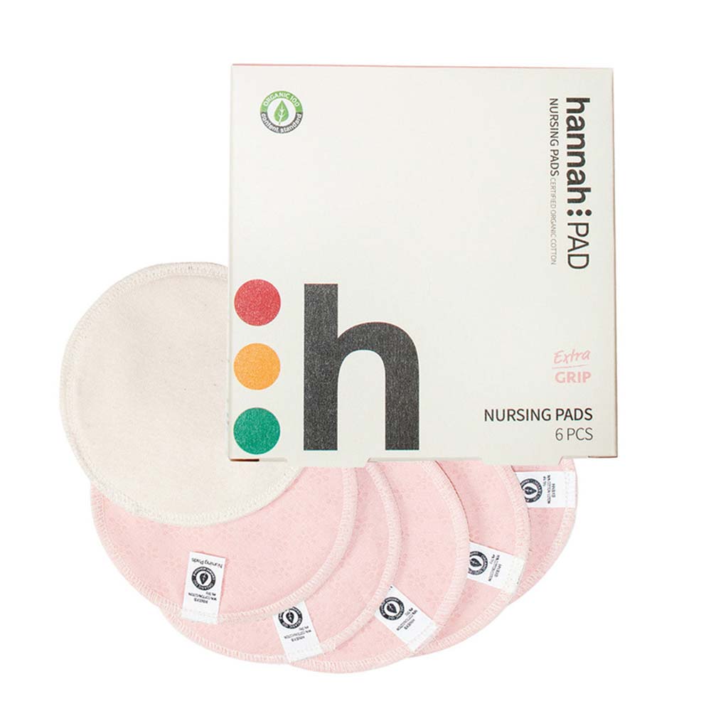 Hannahpad Organic Nursing Pads - 6 Pack - L'Organic