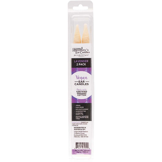 Harmony's Ear Candles - Lavender 2 Pack - L'Organic