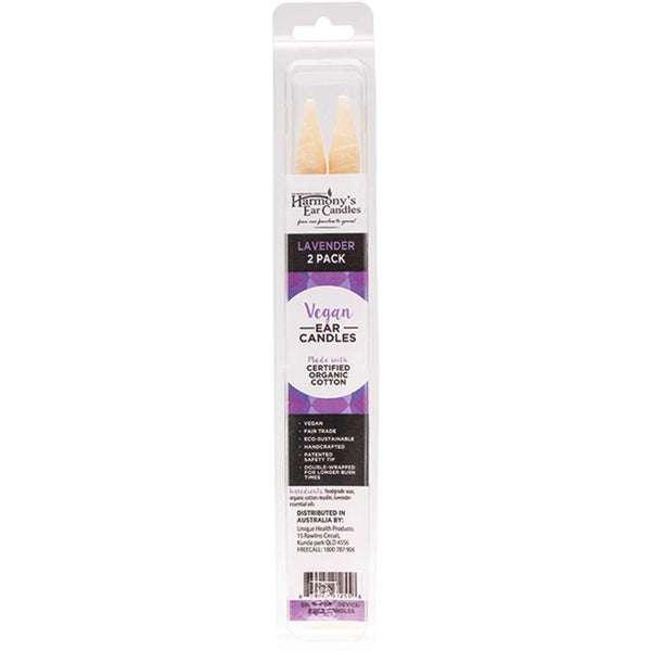 Harmony's Ear Candles - Lavender 2 Pack - L'Organic