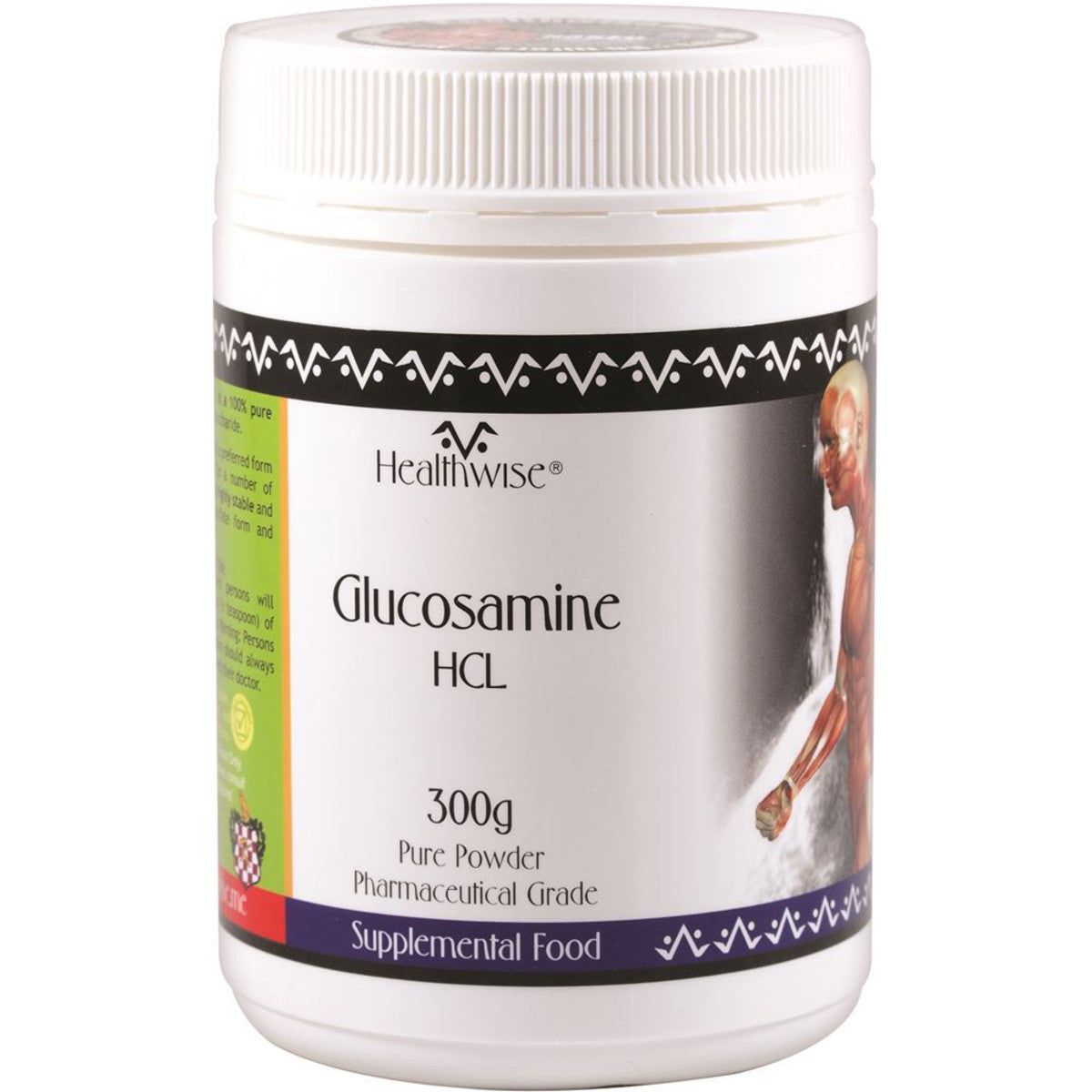 HEALTHWISE HCL Glucosamine 300g - L'Organic
