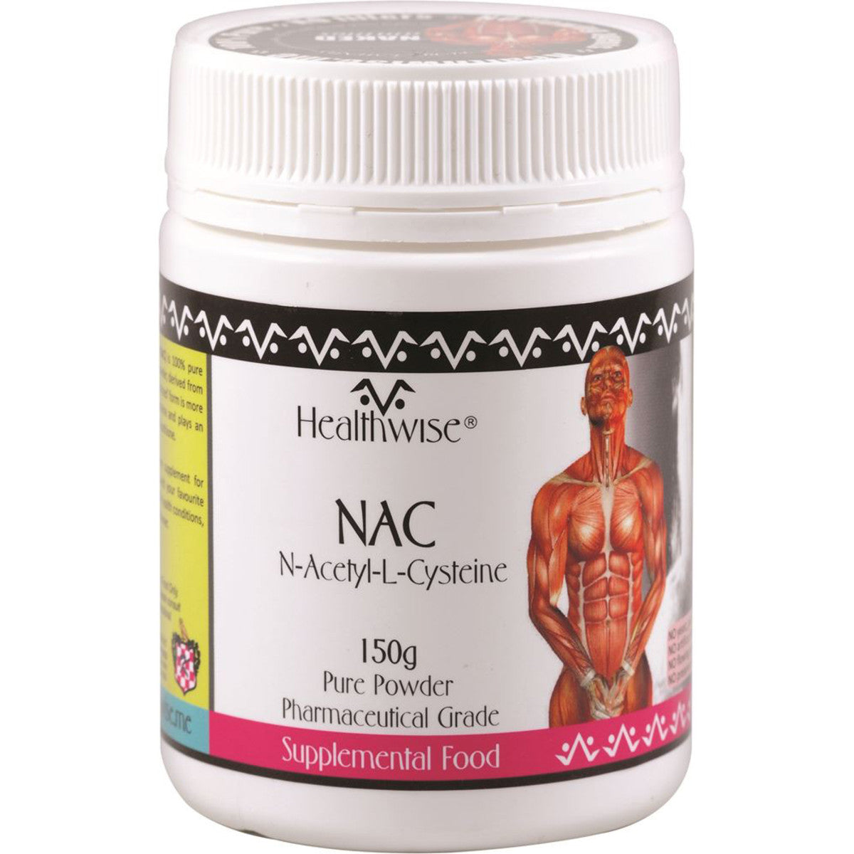 Healthwise NAC N-Acetyl-L-Cysteine Powder 150g - L'Organic