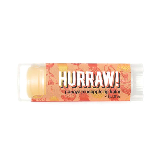 Hurraw! Lip Balm Papaya Pineapple - 4.8g - L'Organic