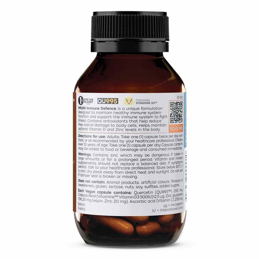 IMUNI Immune Defence - 60 Capsules - L'Organic