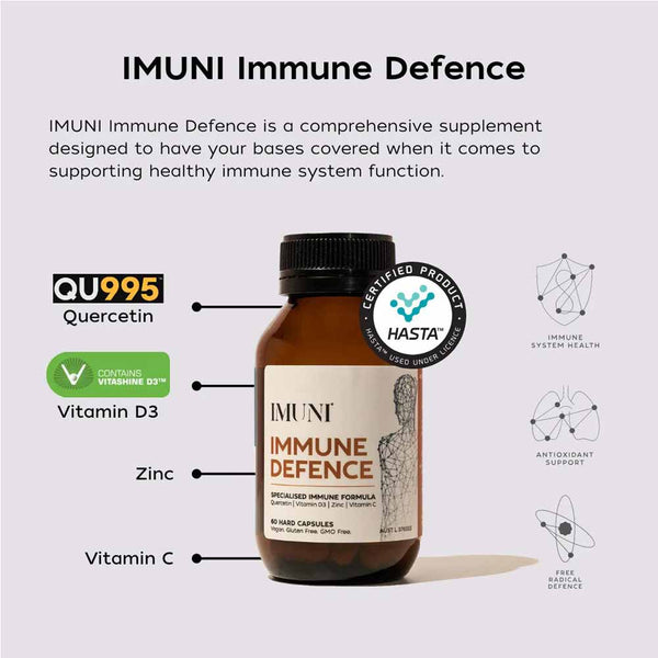 IMUNI Immune Defence - 60 Capsules - L'Organic