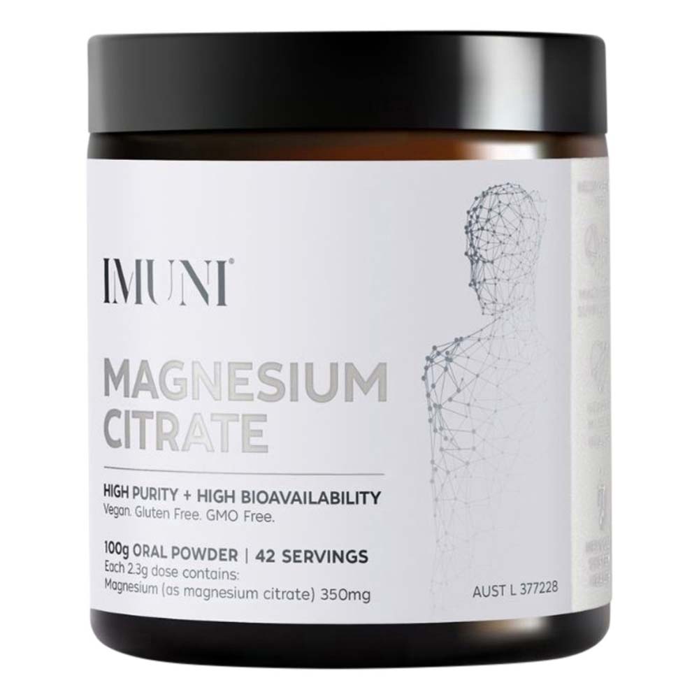 IMUNI Magnesium Citrate Oral Powder - 100g - L'Organic