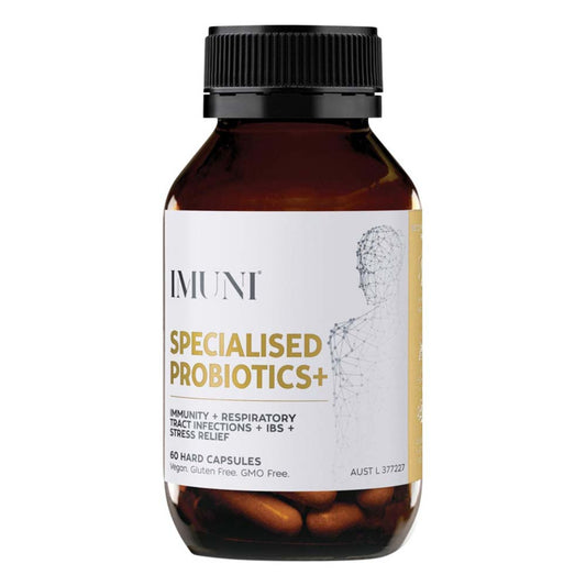IMUNI Specialised Probiotics+ 60 Capsules - L'Organic