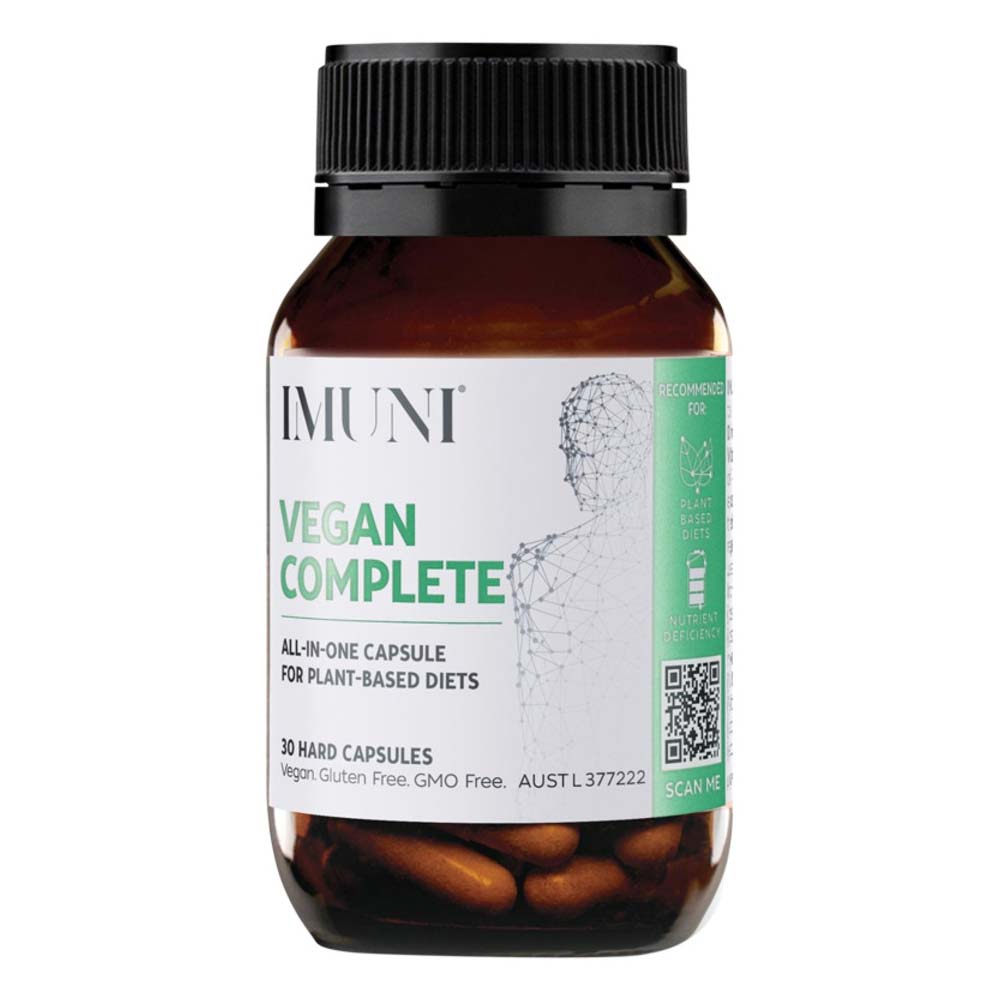IMUNI Vegan Complete - 30 Capsules - L'Organic