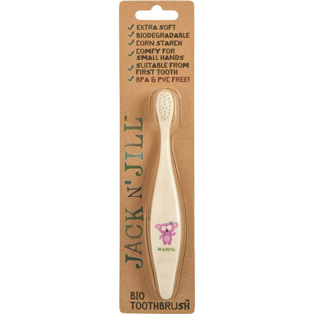 Jack N' Jill Biodegradable Kids Toothbrush - Koala - L'Organic