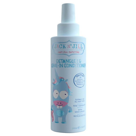 Jack N' Jill Natural Bathtime Detangler & Leave-In Conditioner - 200ml - L'Organic
