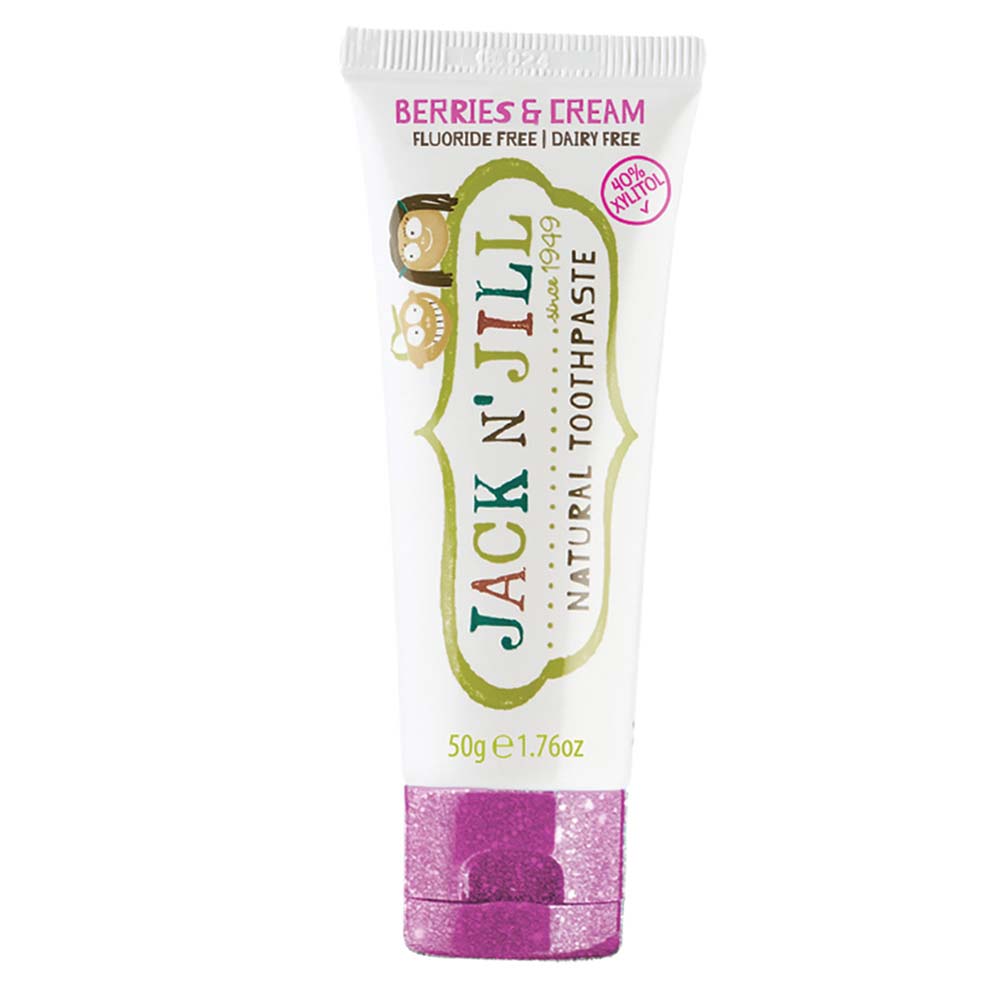 Jack N' Jill Natural Children's Toothpaste Berries & Cream - 50g - L'Organic