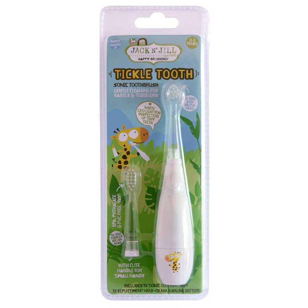 Jack N' Jill Tickle Tooth Sonic Toothbrush - 0-6 Years - L'Organic