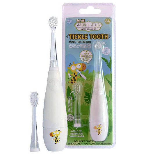 Jack N' Jill Tickle Tooth Sonic Toothbrush - 0-6 Years - L'Organic