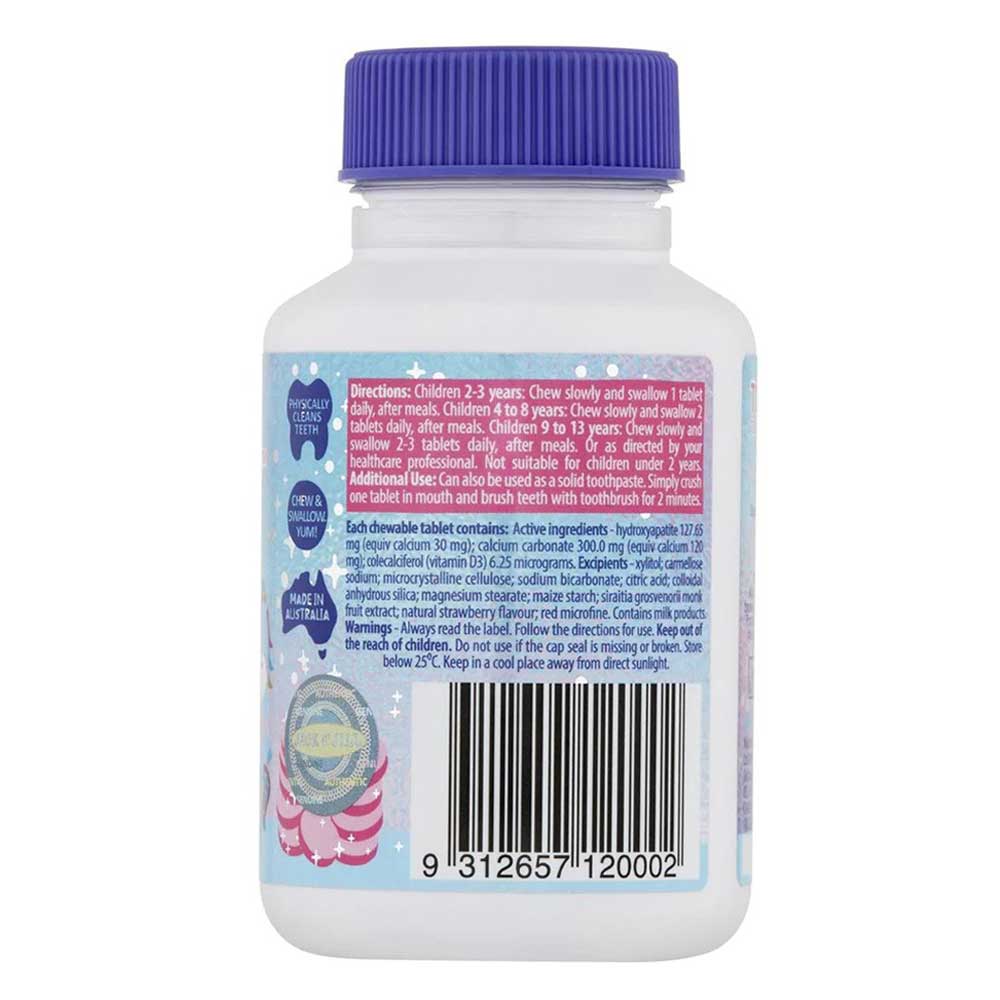 Jack N' Jill Tooth Sparkles chews with vitamin D & calcium 60 Pack - L'Organic